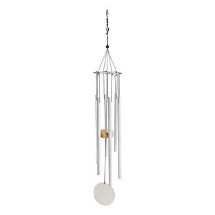 Sublimation Wind Chimes White Blank Wind Spinner (White, 32inch)