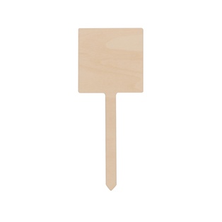 Sublimation Plywood Garden Stake (Square,7*17.5cm)